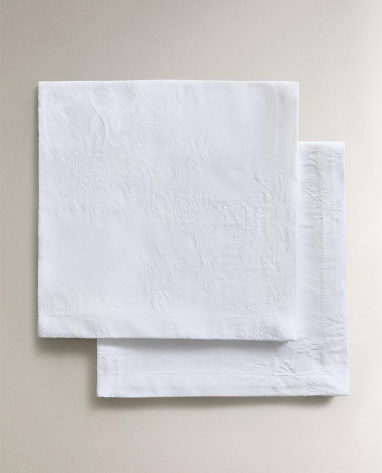 PACK OF COTTON JACQUARD NAPKINS (PACK OF 2)