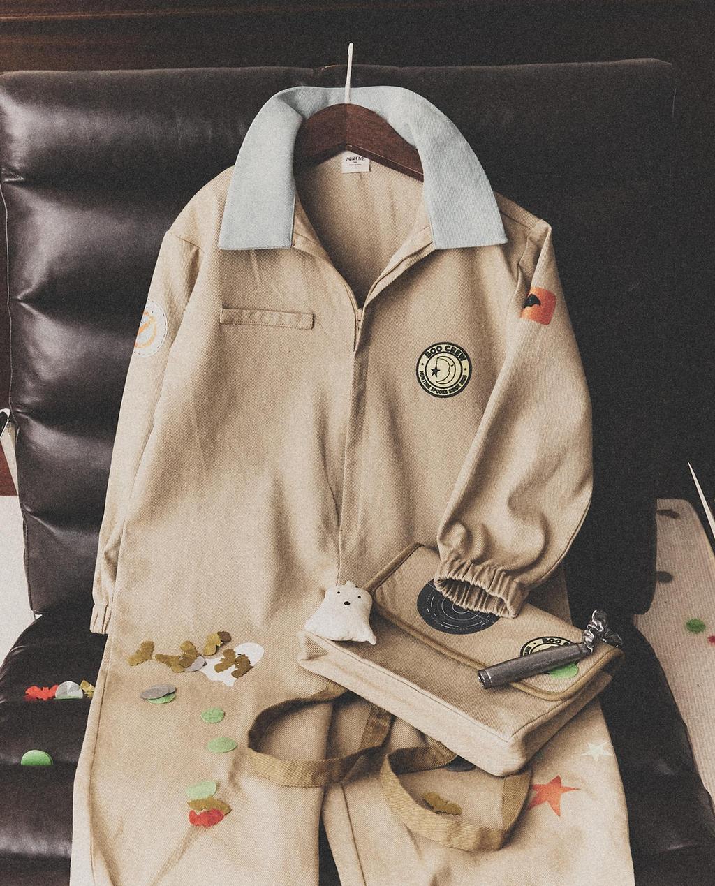 儿童万圣节捉鬼敢死队服装