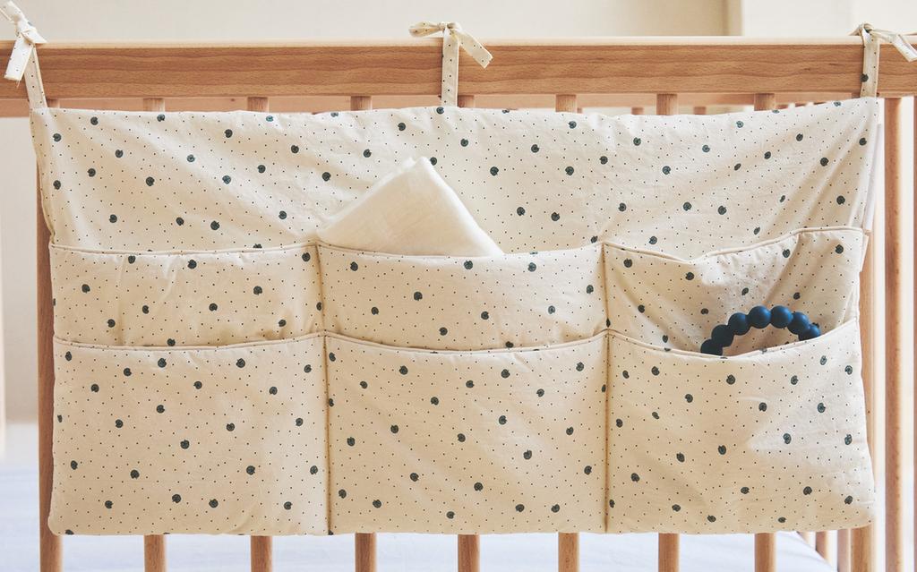 LEAF COTTON COT ORGANISER
