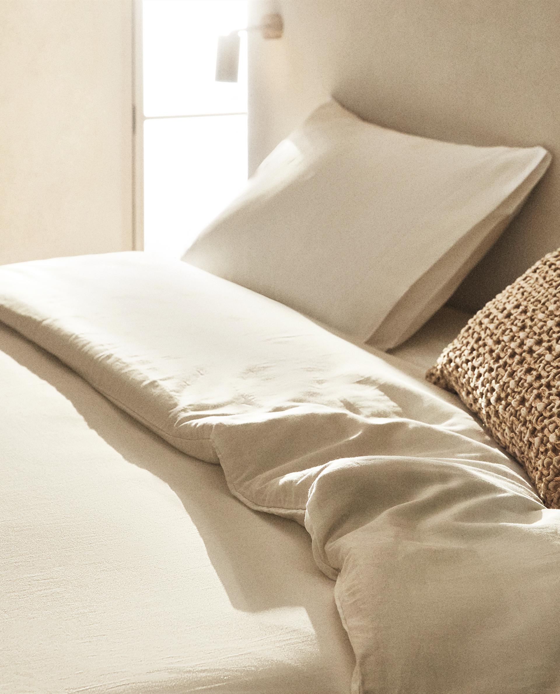 コットンサテン シーツセット（500スレッド） | Zara Home 日本