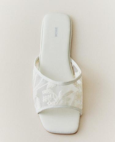 FLORAL SLIDER SANDALS