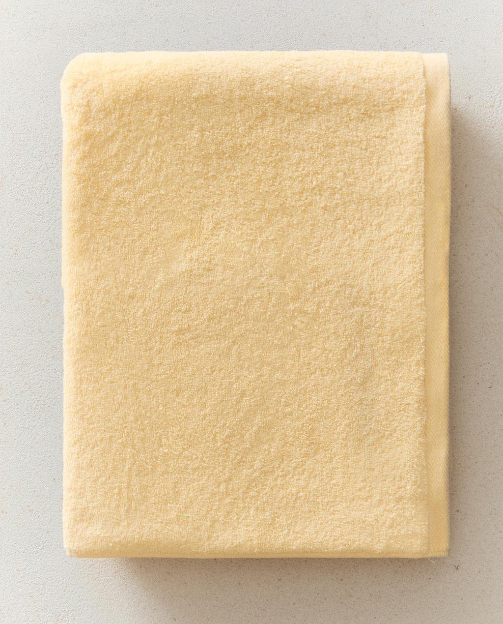 PLAIN COTTON TERRY BATH TOWEL (500 GXM²)