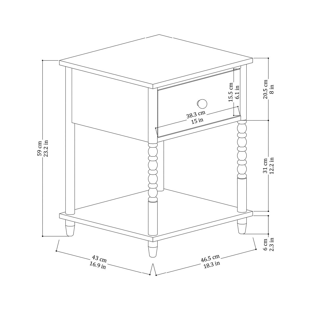 dimensions
