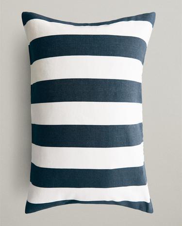 WIDE STRIPE CUSHION COVER