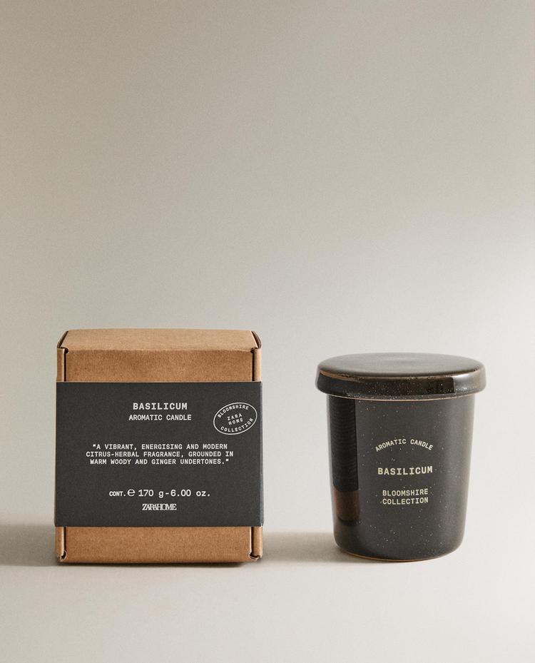 (170 G) BASILICUM SCENTED CANDLE