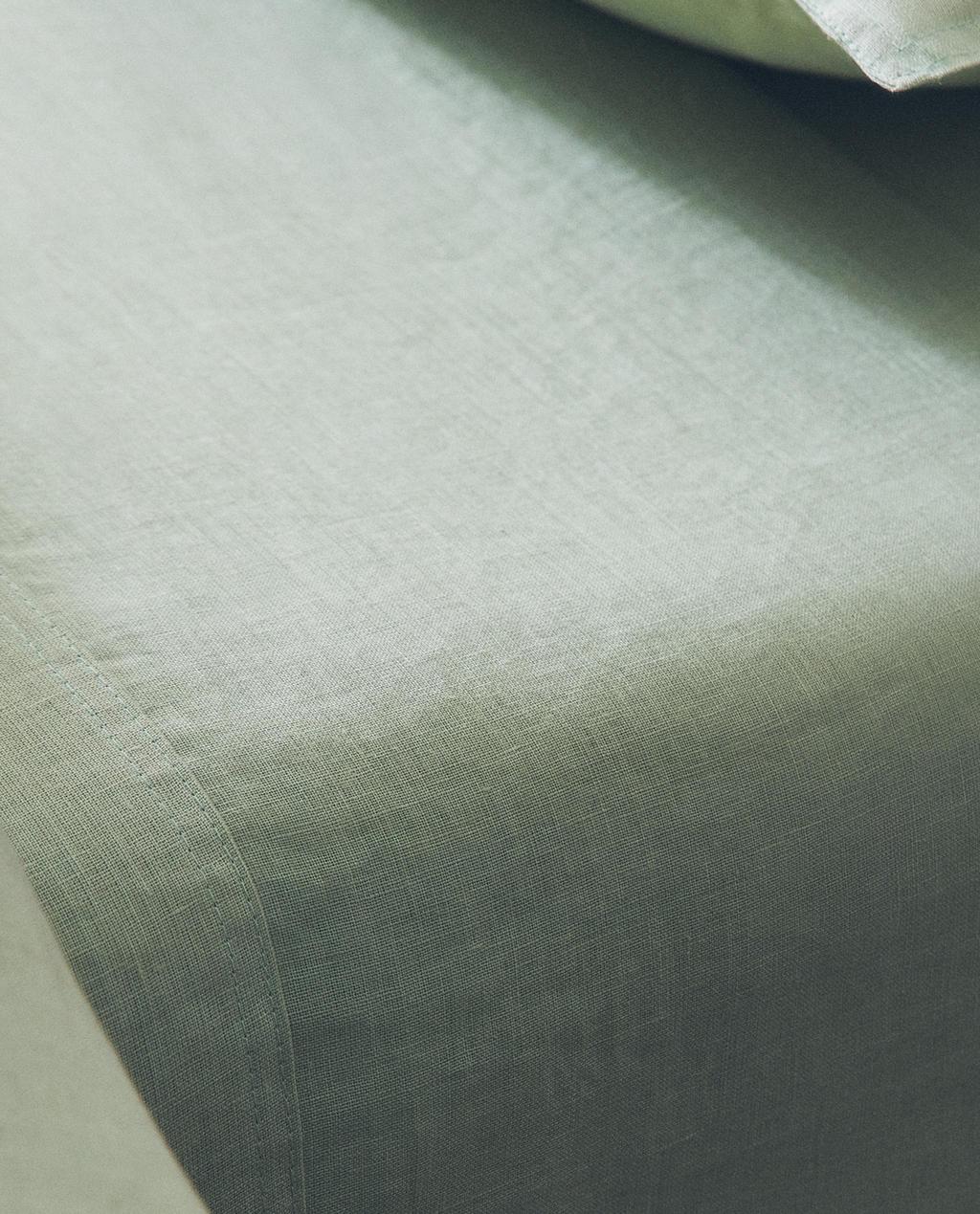 FADED LINEN FLAT SHEET (140 GSM)