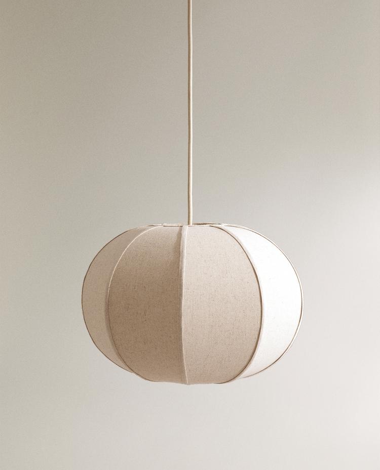 SMALL LINEN PENDANT LAMP