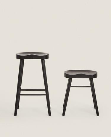 PINE WOOD STOOL