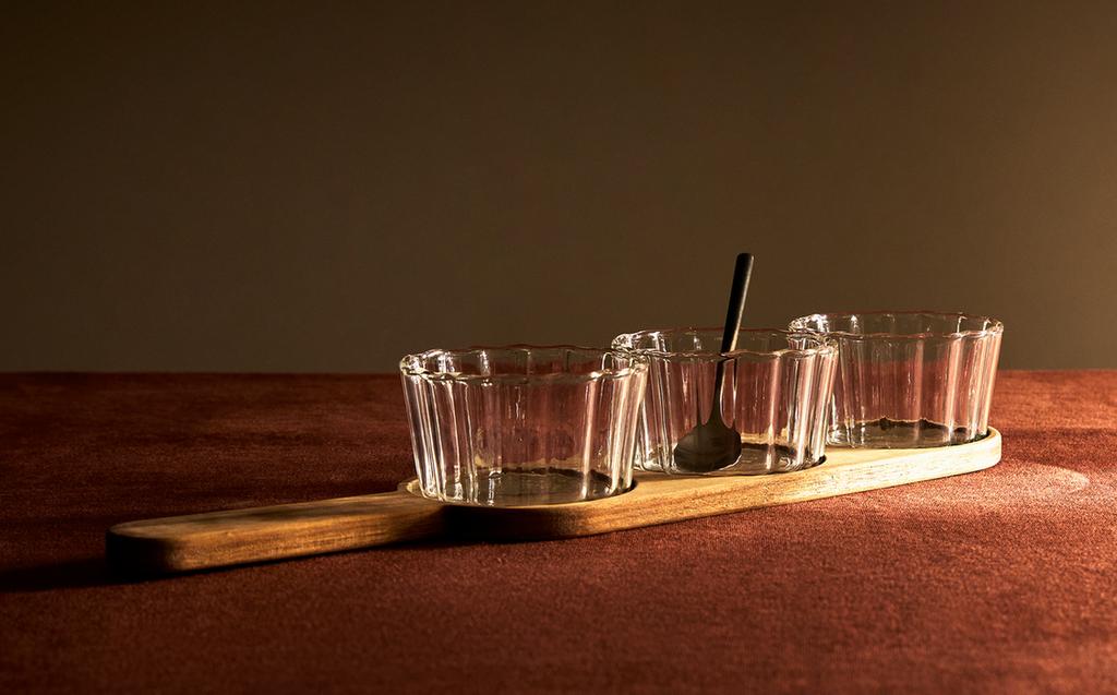 BOWL TRAY SET