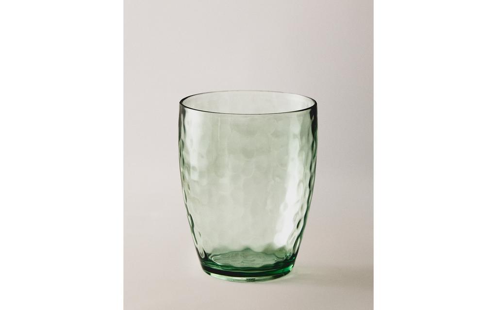 ACRYLIC TUMBLER WITH HAMMERED EFFECT