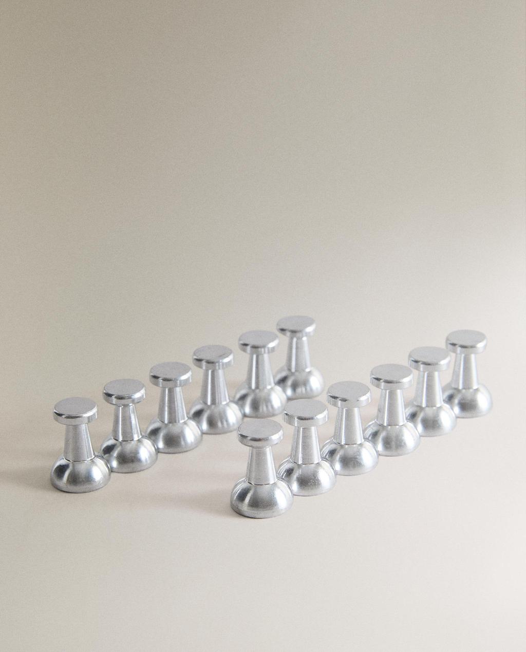 PACK OF METAL MAGNETS (PACK OF 12)