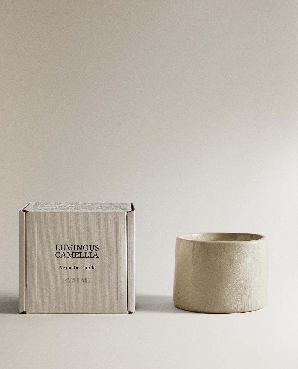 (150 G) VELA AROMÁTICA LUMINOUS CAMELLIA