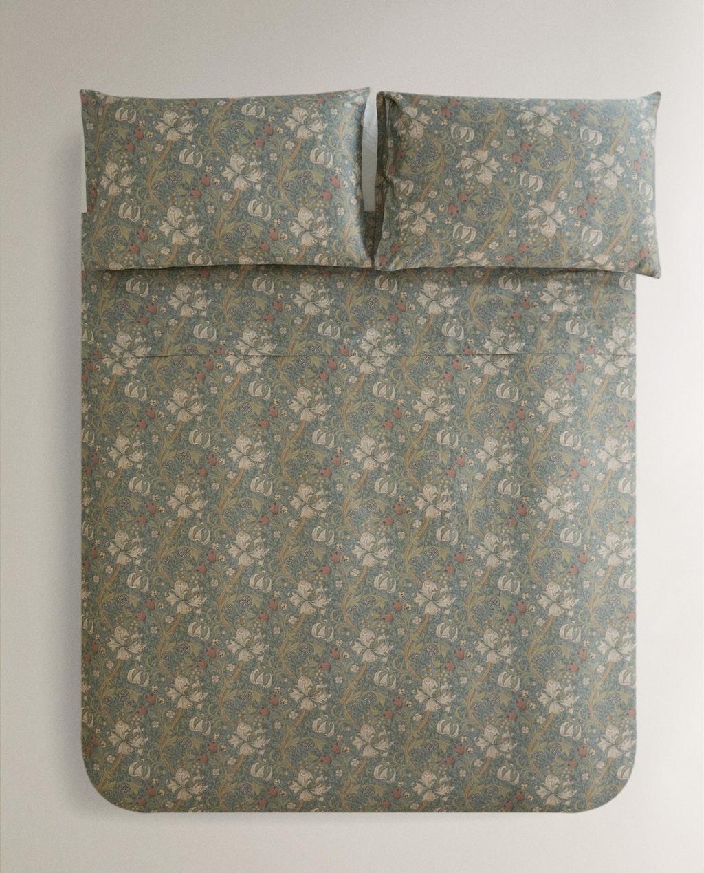 MORRIS & CO. COTTON SATEEN DUVET COVER