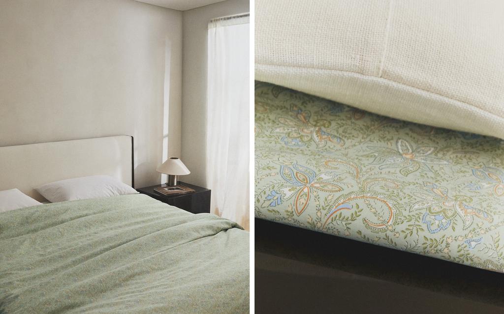 PAISLEY SATEEN DUVET COVER