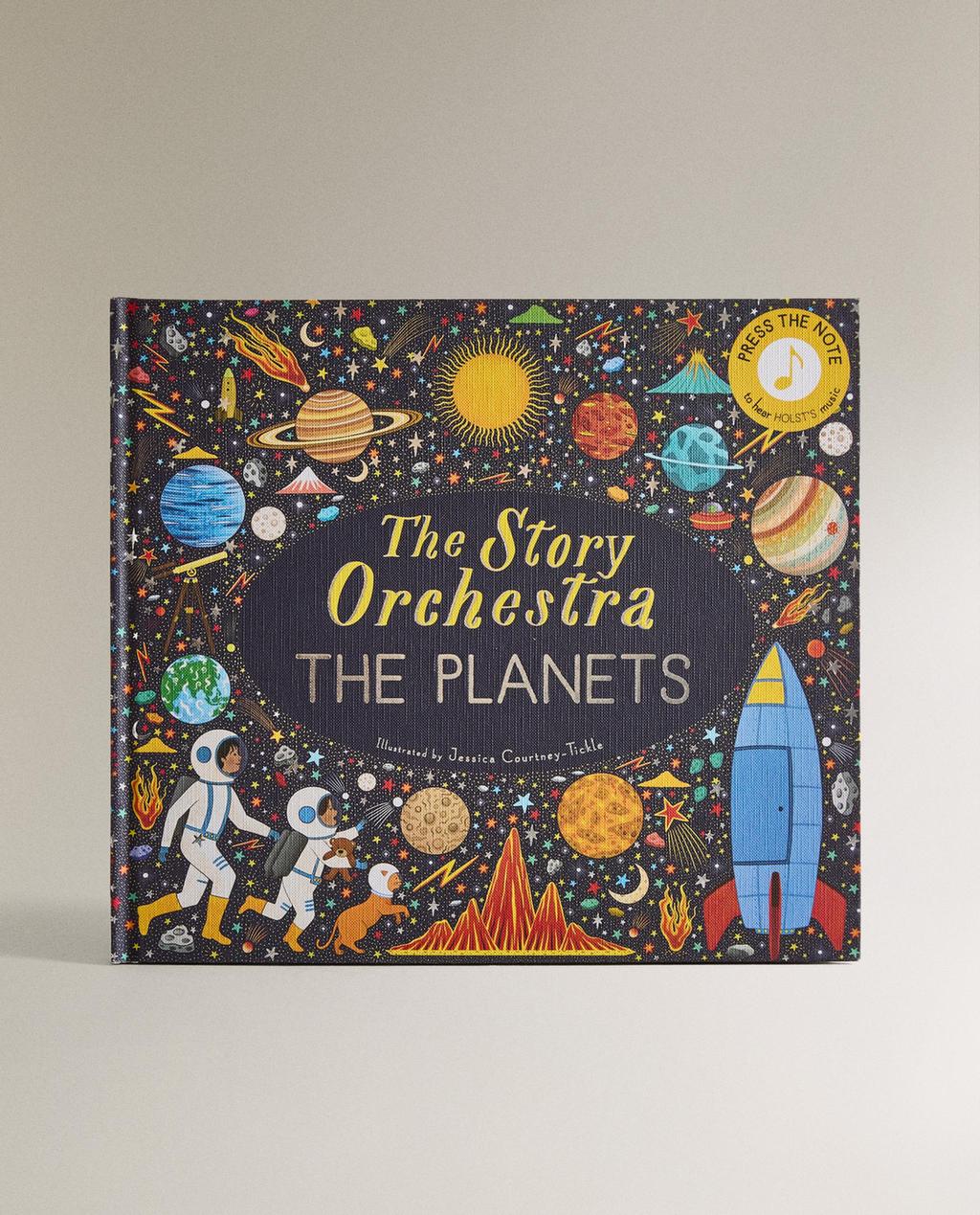 HUDOBNÁ KNIHA PRE DETI THE STORY ORCHESTRA THE PLANETS (ANGLICKY)