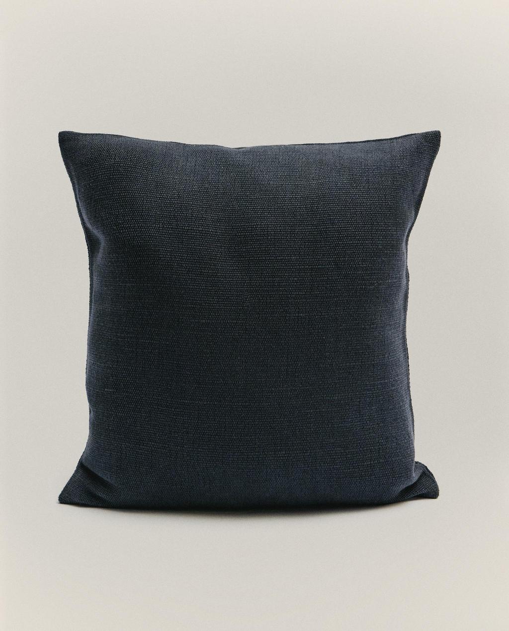 JUTE AND COTTON CUSHION COVER