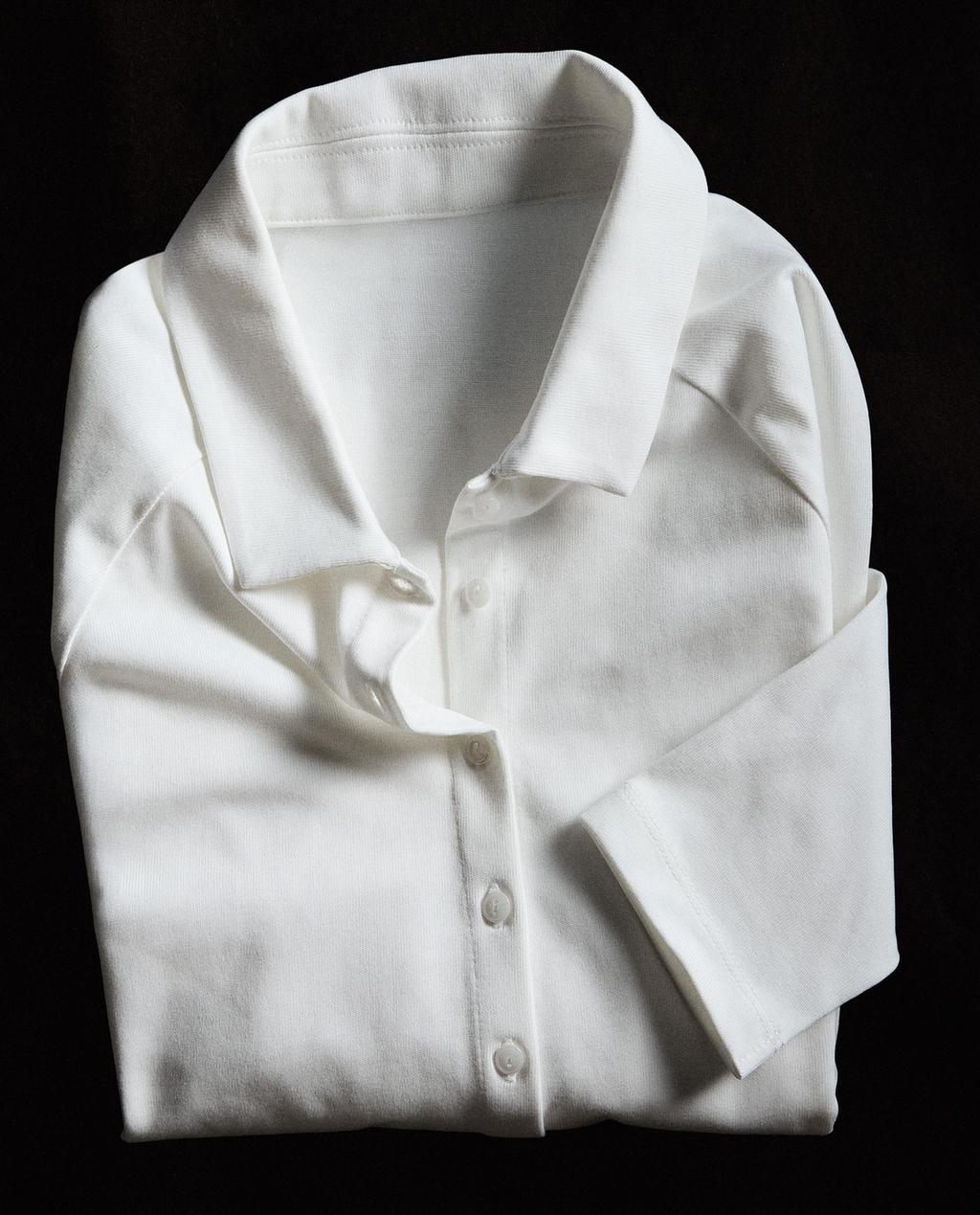 CHEMISE COURTE EN COTON