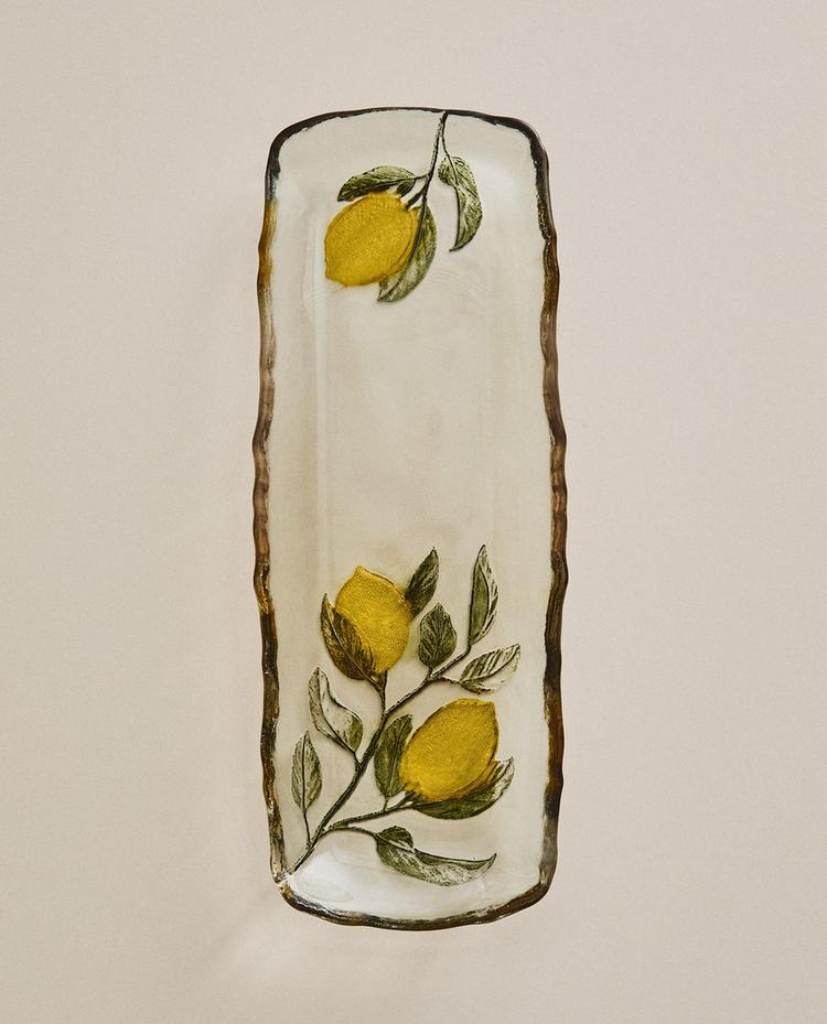 SERVERINGSFAT I GLAS MED CITRON