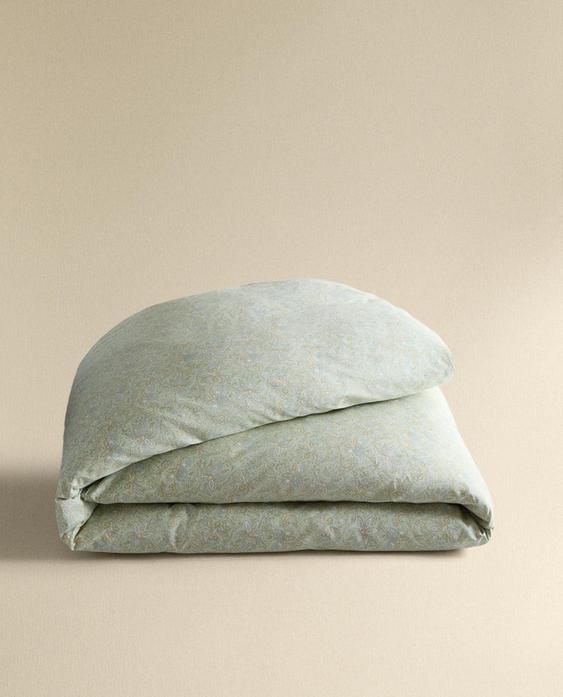 PAISLEY SATEEN DUVET COVER