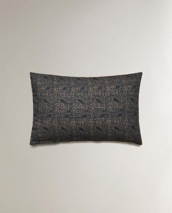 PAISLEY PRINT CUSHION COVER