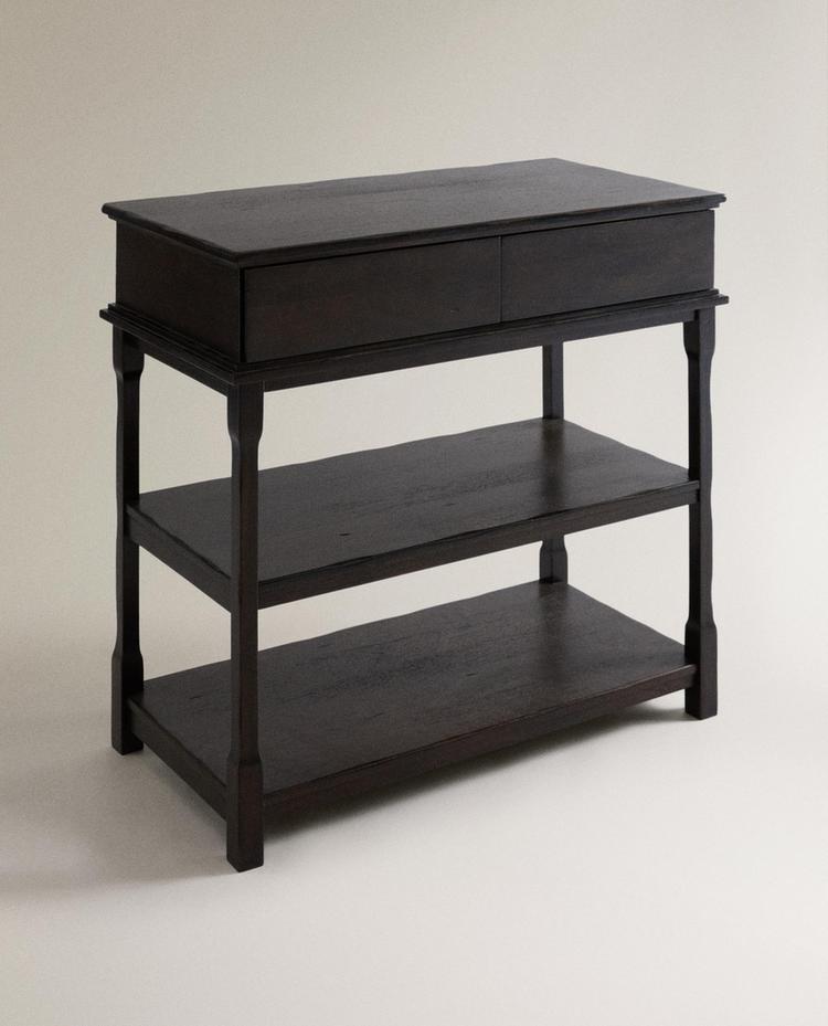 WOODEN STORAGE UNIT