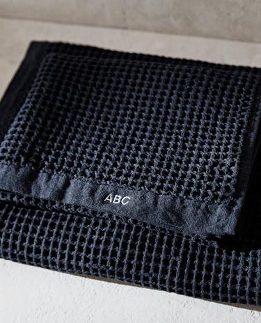 SERVIETTE DE BAIN COTON WAFFLE