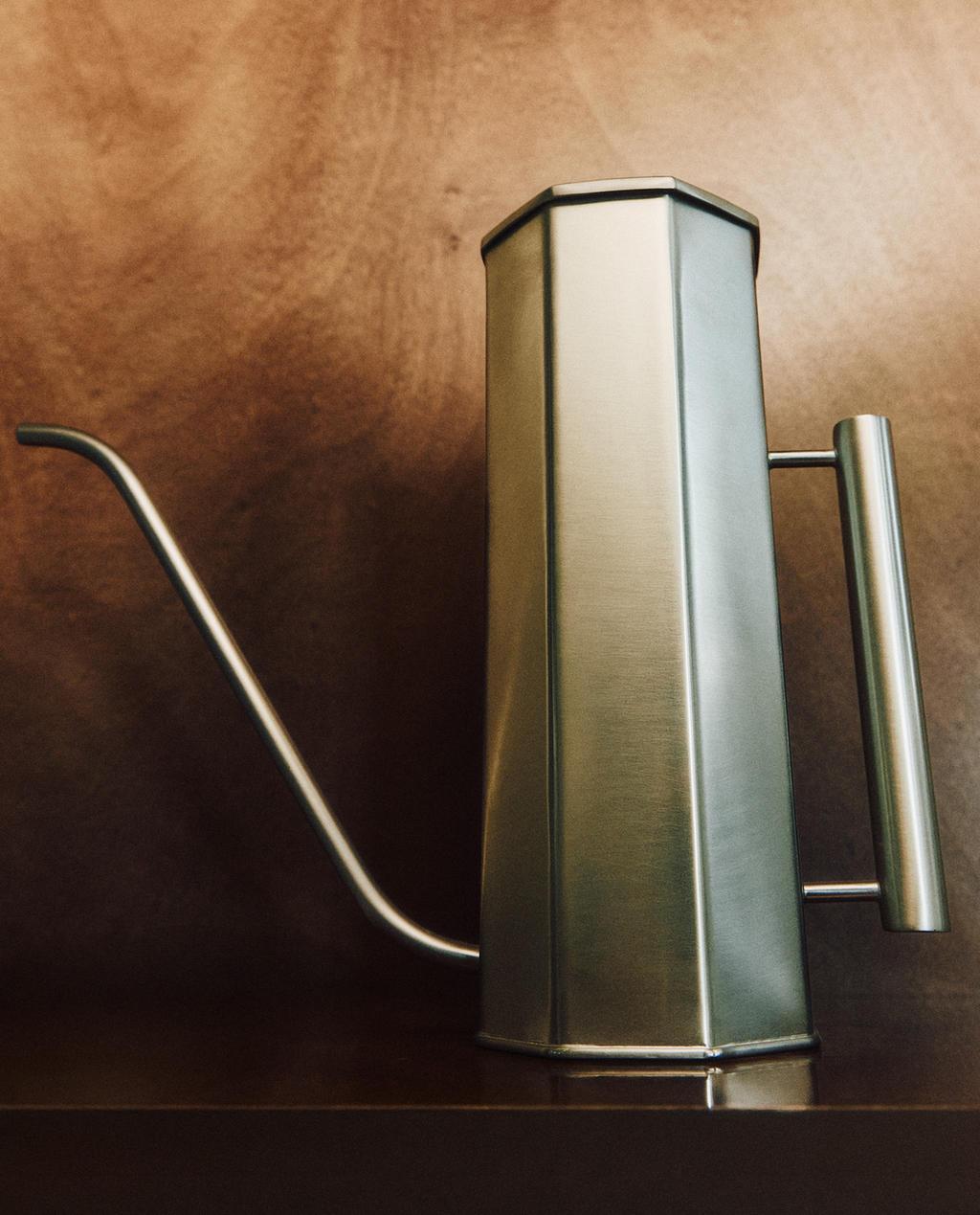 FACETED METAL WATERING CAN | STUDIO MARY LENNOX