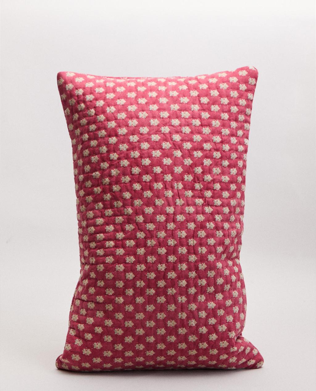 FLORAL COTTON CUSHION COVER | KATHARINE POLE