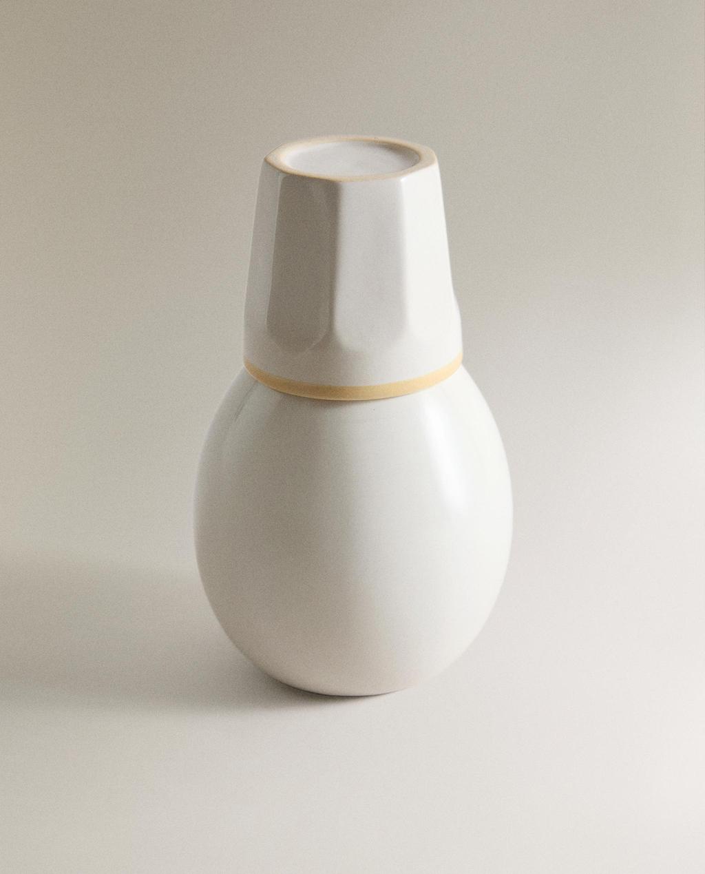CERAMIC BOTTLE AND MUG NIGHT SET