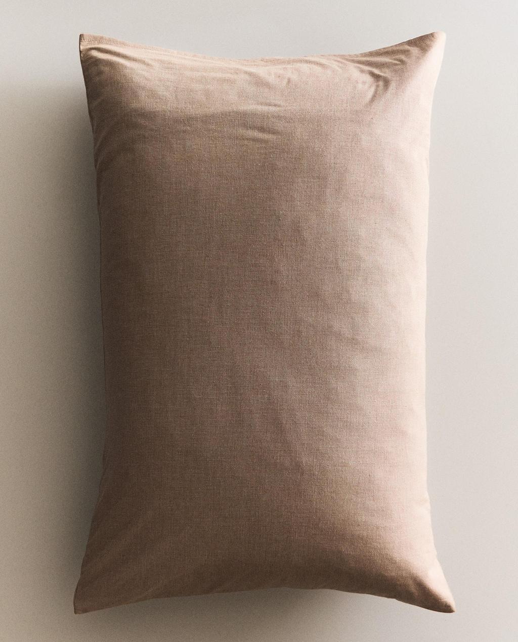 MINI HOUNDSTOOTH COTTON PILLOWCASE