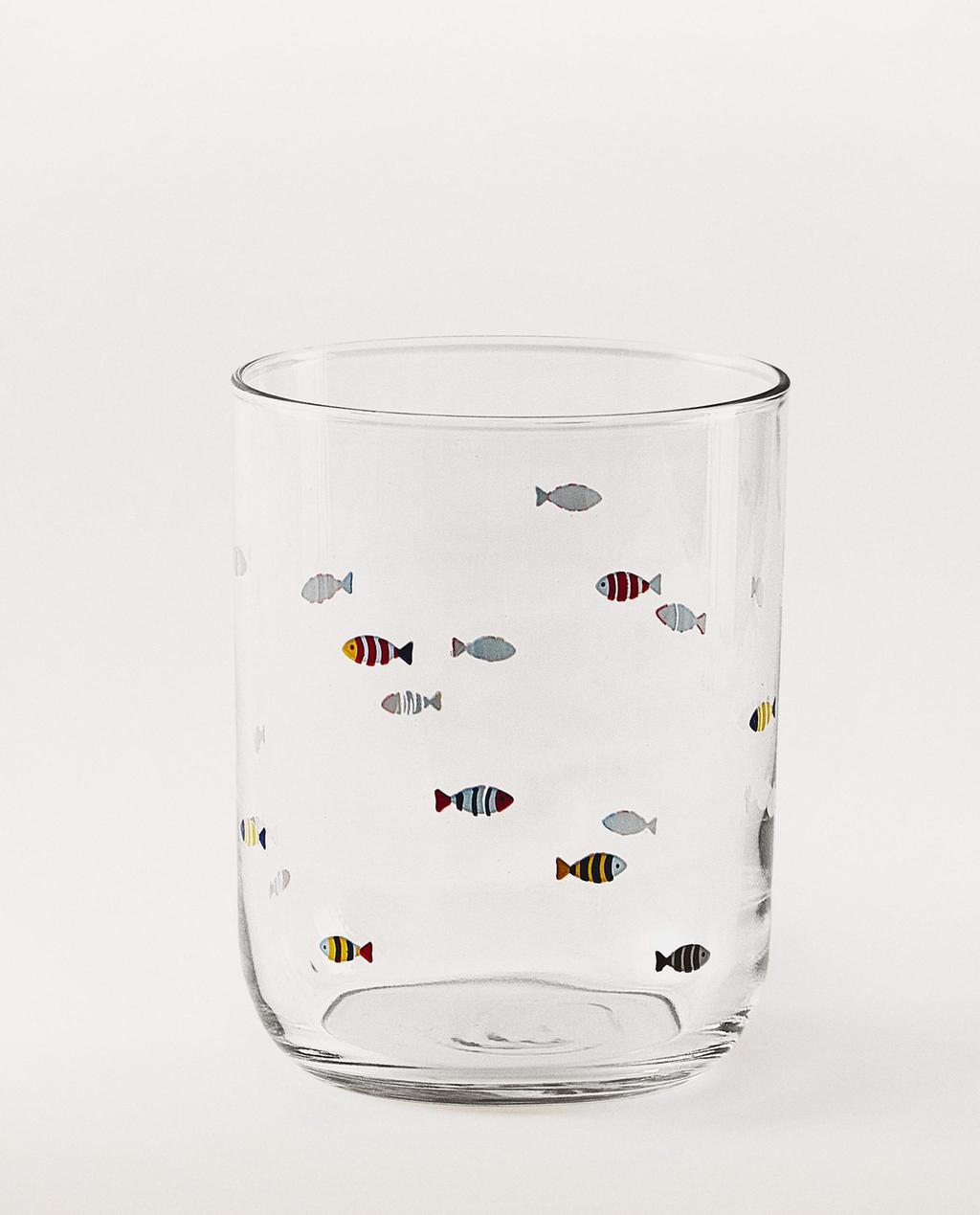 FISH GLASS TUMBLER