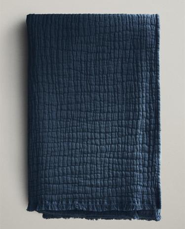 COPERTA COTONE TESTURIZZATO