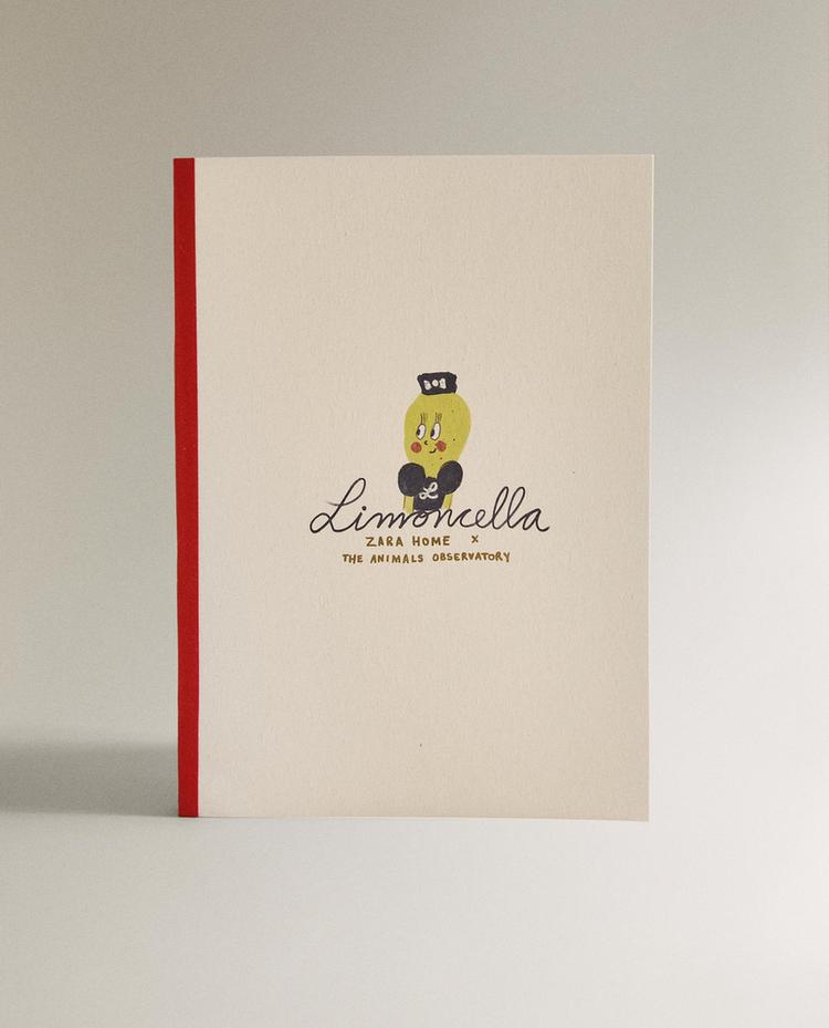 LIMONCELLA X THE ANIMALS OBSERVATORY A4 NOTEBOOK