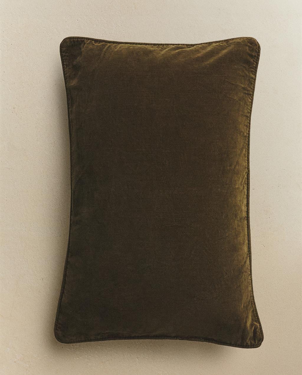 FUNDA COJÍN TERCIOPELO