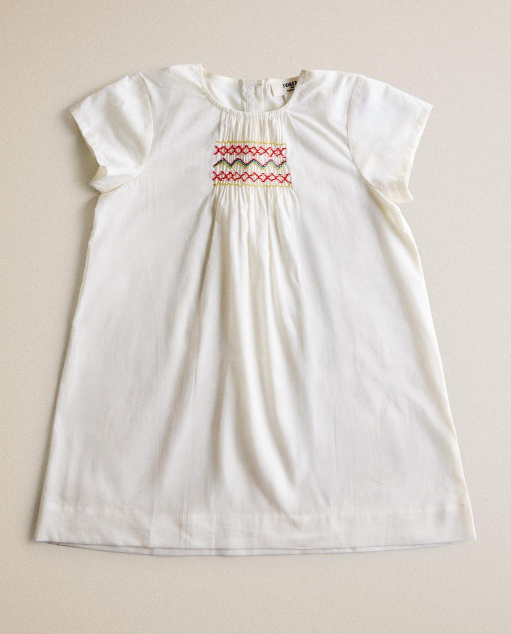 VESTIDO INFANTIL NIDO DE ABEJA