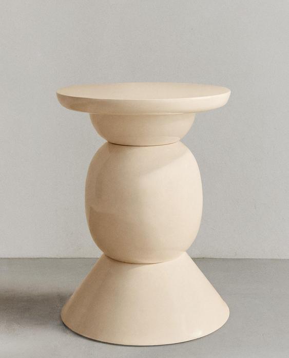 METAL SIDE TABLE