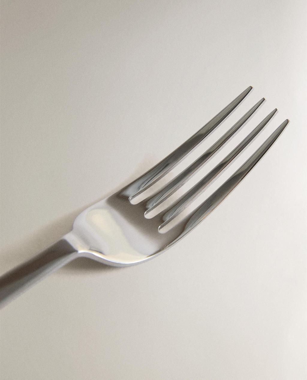 PACK OF FORKS WITH WOOD-EFFECT HANDLES (PACK OF 4)