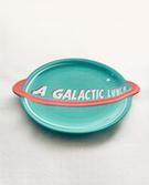 CHILDREN'S STONEWARE SPACE PLATE