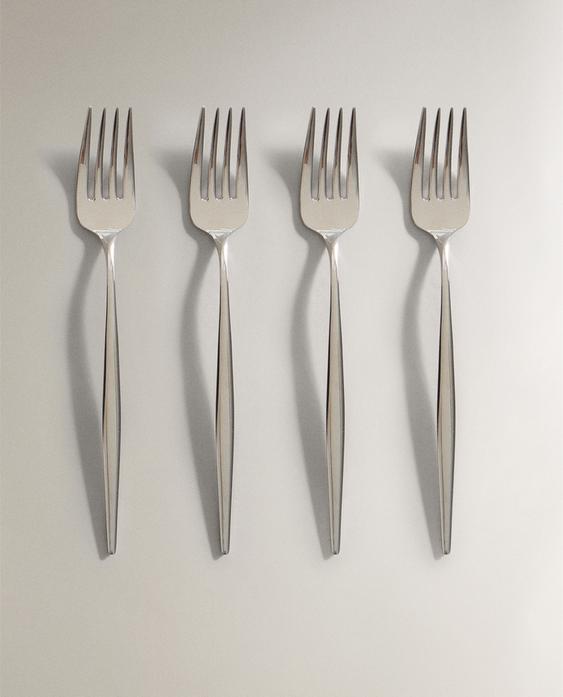 PACK OF FORKS WITH THIN HANDLES (PACK OF 4) PACK OF FORKS WITH THIN HANDLES (PACK OF 4)