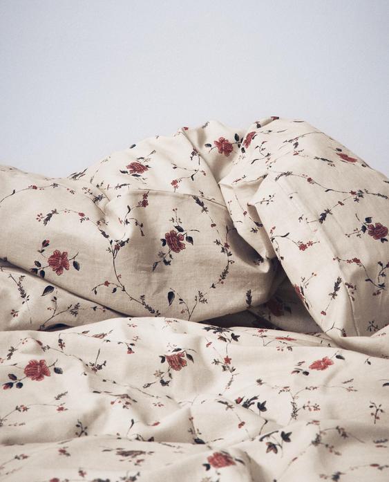 COTTON LINEN FLORAL BEDDING | KATHARINE POLE