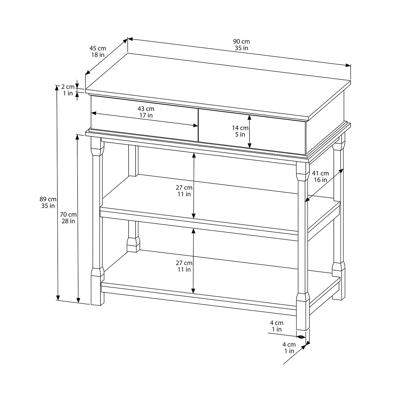 dimensions