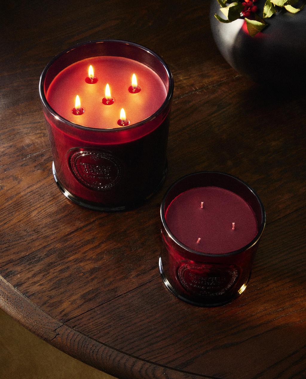 GINGERBREAD CHRISTMAS SCENTED CANDLES
