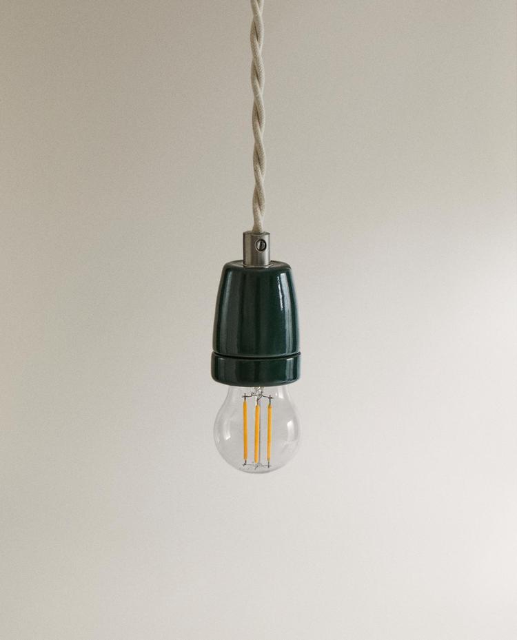 KABEL FÖR TAKLAMPA, KERAMIK