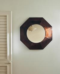 OCTAGONAL FRAME MIRROR