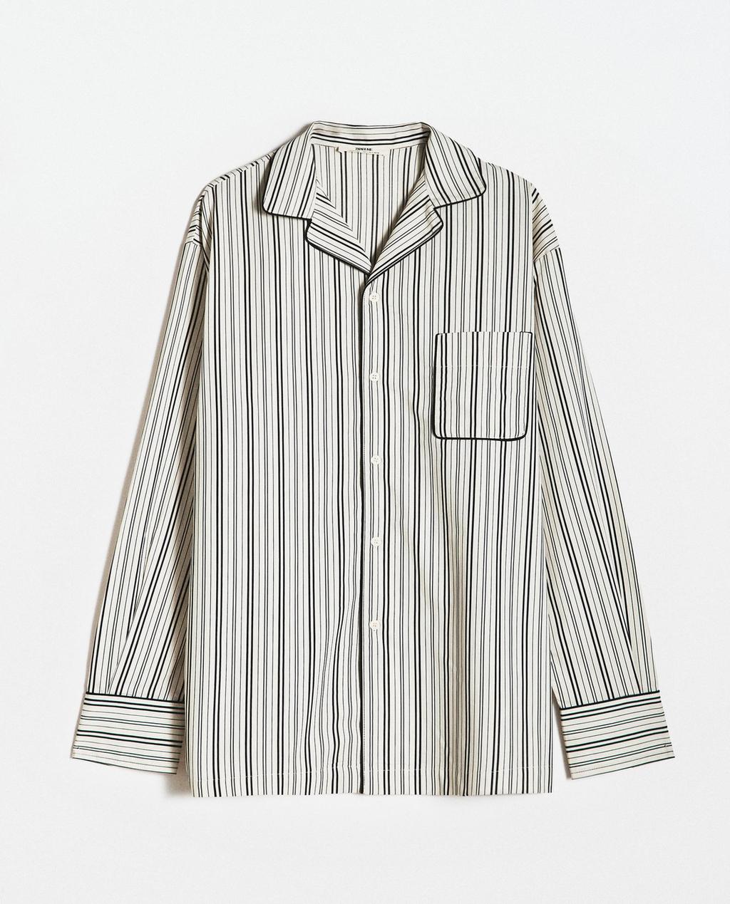 CHEMISE RAYÉE EN COTON