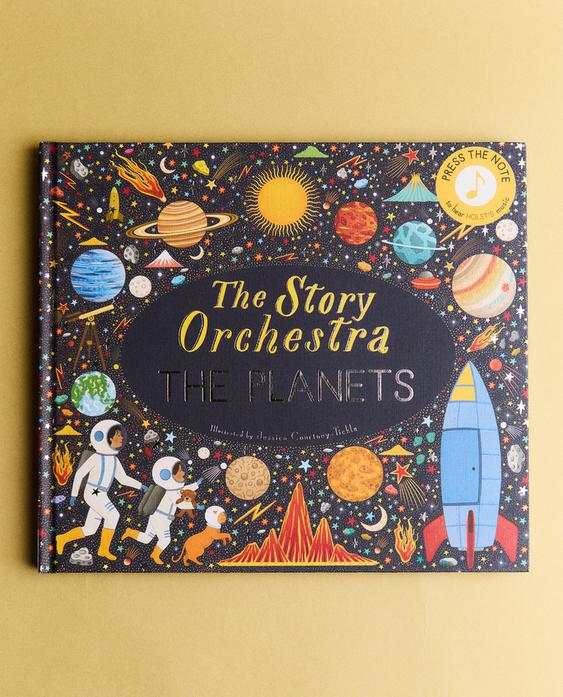 LIVRE MUSICAL POUR ENFANTS THE STORY ORCHESTRA THE PLANETS (ANGLAIS)