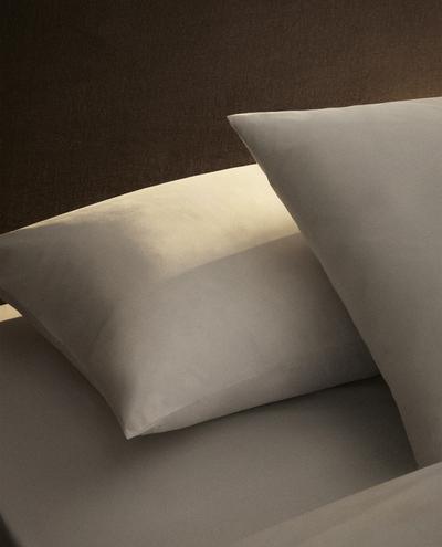 TAIE D’OREILLER PERCALE DE COTON (200 FILS)