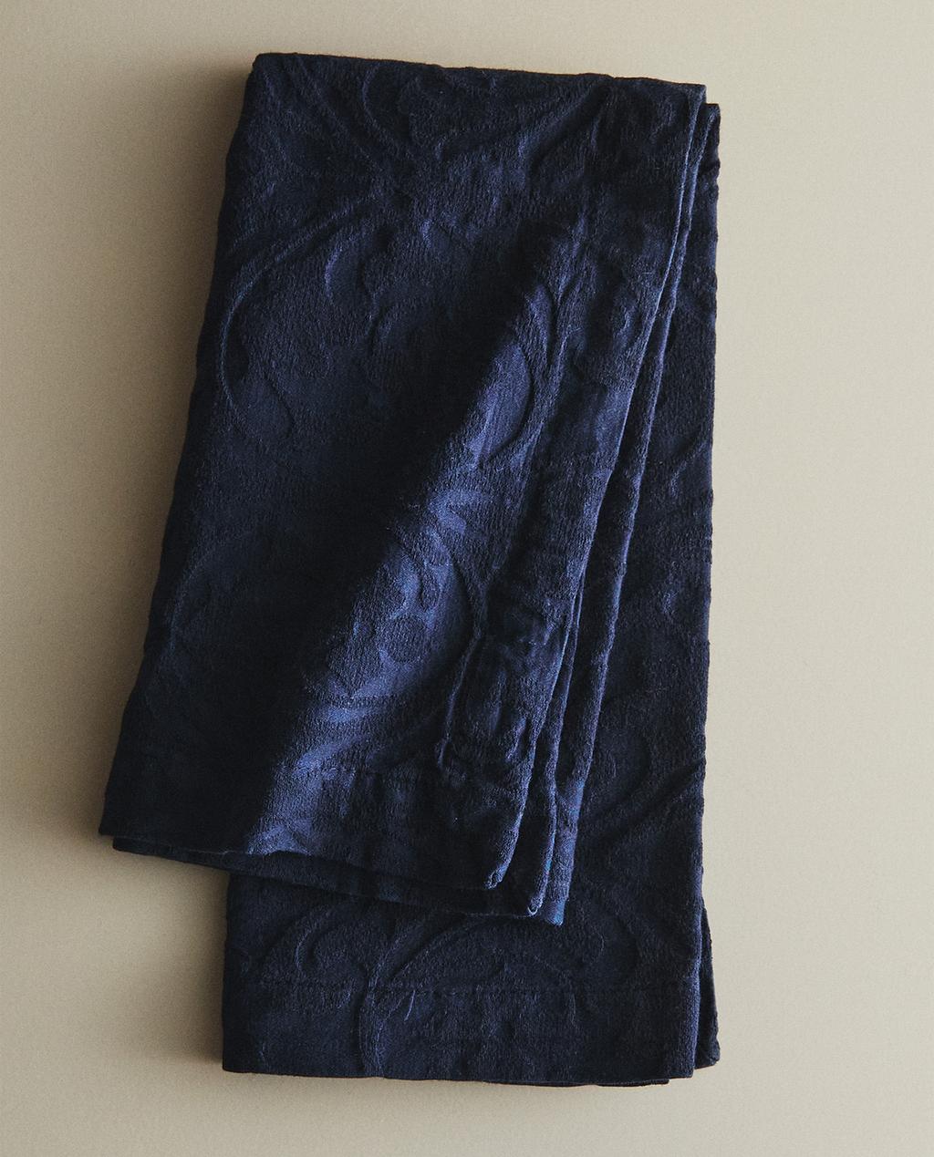 PACK SERVILLETAS JACQUARD FLORAL (PACK DE 2)