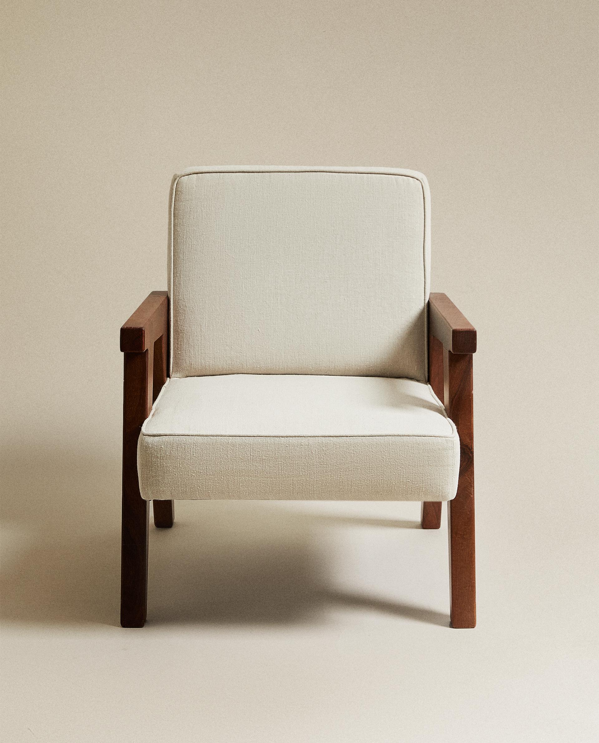 アッシュウッド＆リネン アームチェア | Zara Home 日本/Japan
