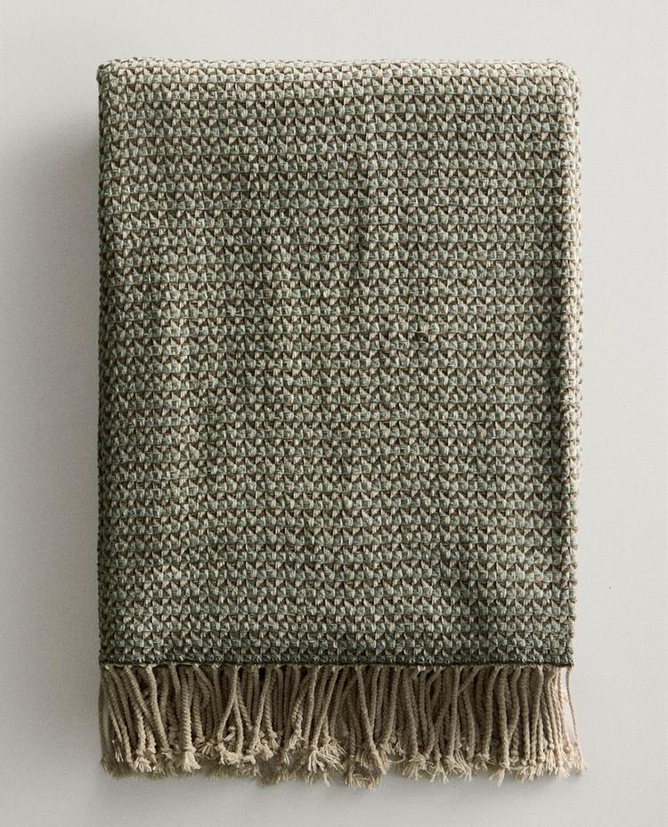 GEOMETRIC CHENILLE THROW